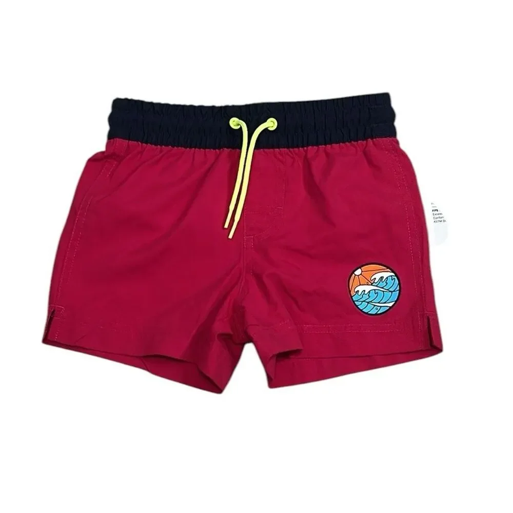 Old Navy Solid Color Swim Trunks Shorts NEW Size 5 XS